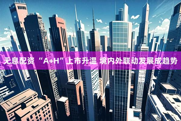 无息配资 “A+H”上市升温 境内外联动发展成趋势
